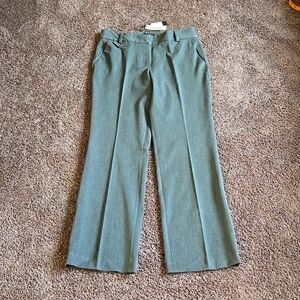NEW Talbots Gray Signature Trouser Pants 8